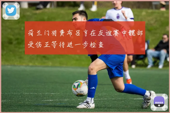 荷兰门将费布吕亨在友谊赛中髋部受伤正等待进一步检查